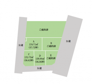 習志野市花咲1丁目の建築条件無し売地｜JR幕張本郷駅